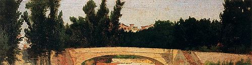 Paisaje de Granada, 1888, Rafael Romero Barros