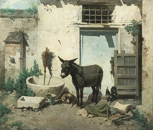 Rincón del antiguo Hospital de la Caridad, 1874, Rafael Romero Barros