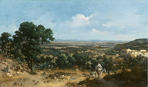 Camino de Santo Domingo de Scala Coeli, 1868, Rafael Romero Barros