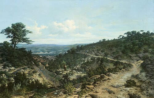 La cruz de fray Luis de Granada, 1872, Rafael Romero Barros