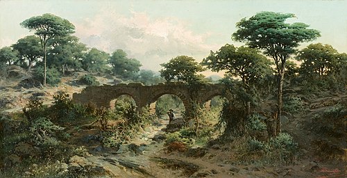 Acueducto árabe, 1888, Rafael Romero Barros