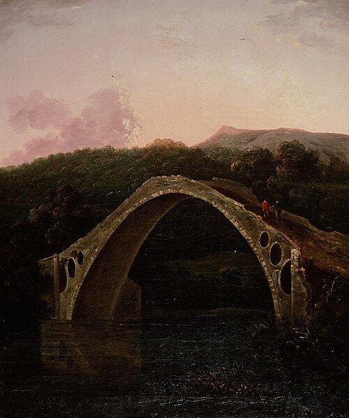 bridge at Pontypridd, 1760, E. B. Edwards