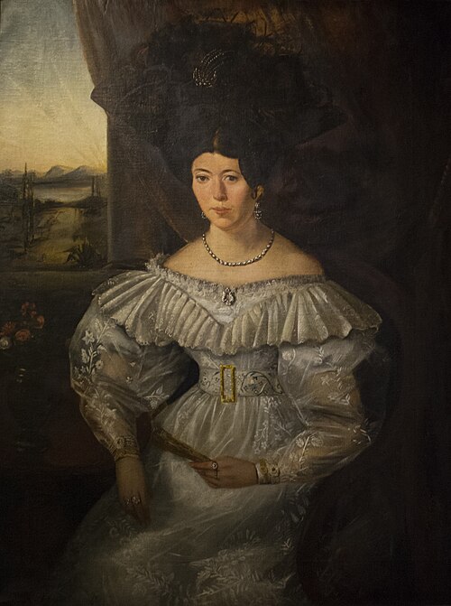 Bernardina Fragoso de Rivera, 1833, Amadeo Gras
