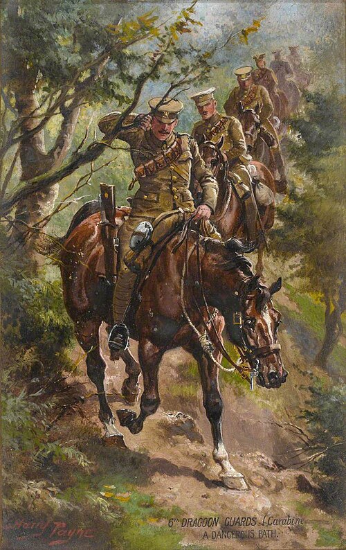 6th Dragoon Guards (Carabineers), A Dangerous Path, 1905, Harry Payne