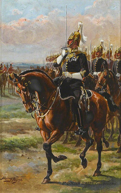6th Dragoon Guards Carabiniers, 1905, Harry Payne