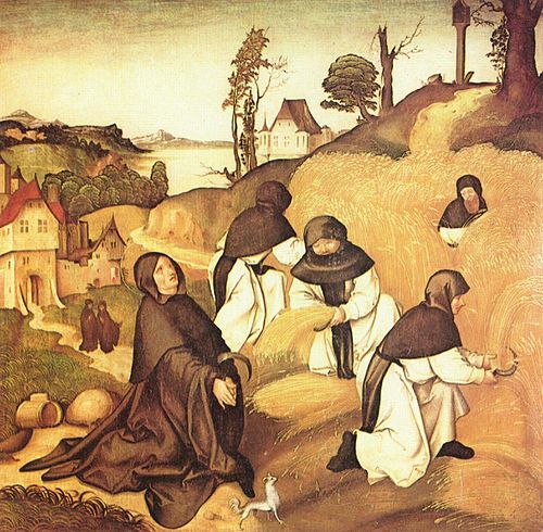 Harvesting, 1500, Jörg Breu the Elder