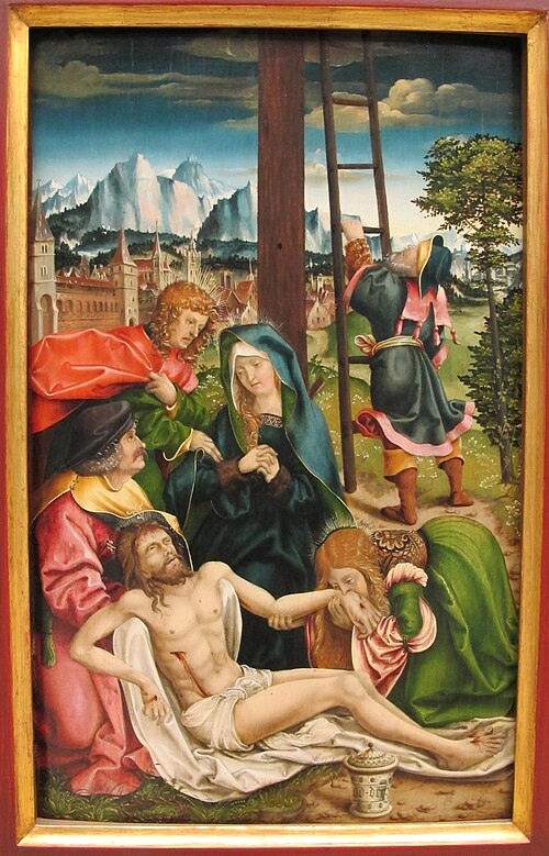 Lamentation of Christ, 1510, Jörg Breu the Elder