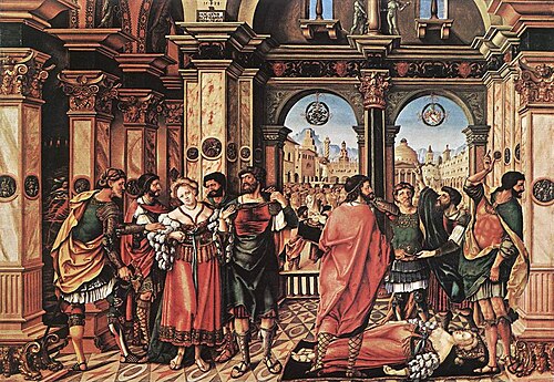 The Suicide of Lucretia, 1528, Jörg Breu the Elder