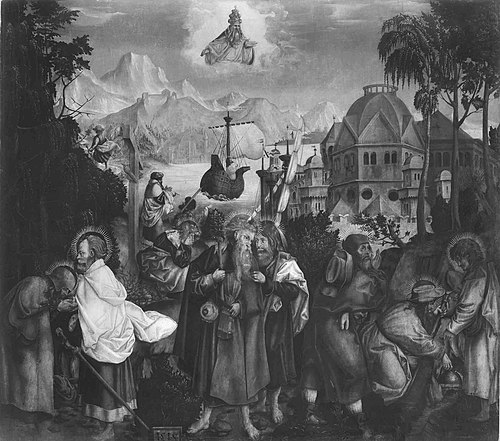 Apostelabschied, , Jörg Breu the Elder