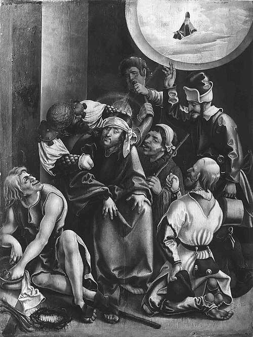 Verspottung Christi, 1522, Jörg Breu the Elder
