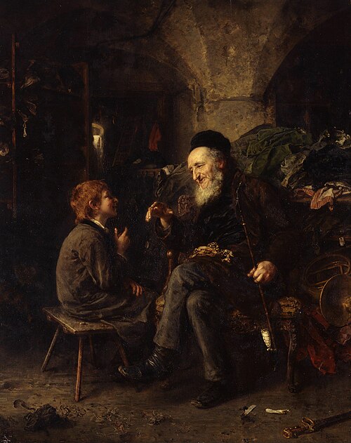 Solomonic Wisdom, 1878, Ludwig Knaus