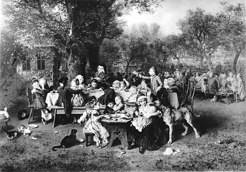 Kinderfest (Wie die Alten sungen), 1869, Ludwig Knaus