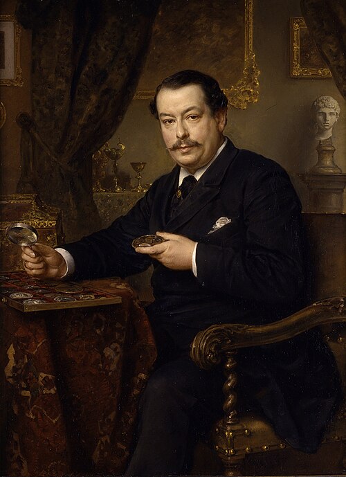 The Banker Itzinger, 1885, Ludwig Knaus