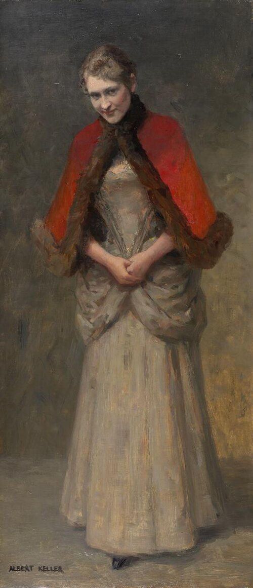 Madame La Suire, 1887, Albert von Keller