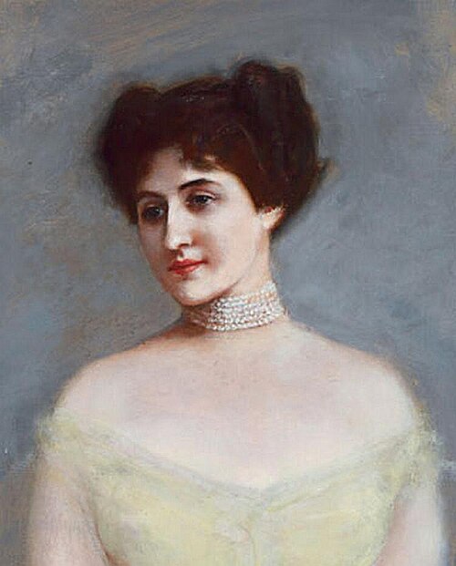 Portrait of Irene von Keller, 1897, Albert von Keller