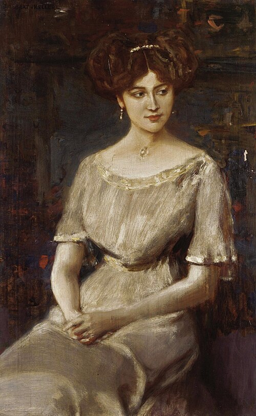 Portrait of Elisabeth von Wichmann, , Albert von Keller