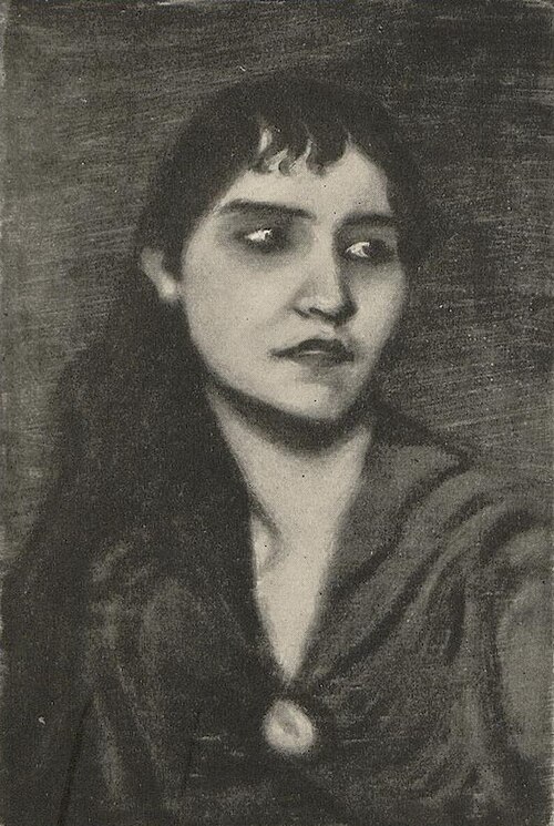 Bildnis einer Frau, 1914, Albert von Keller