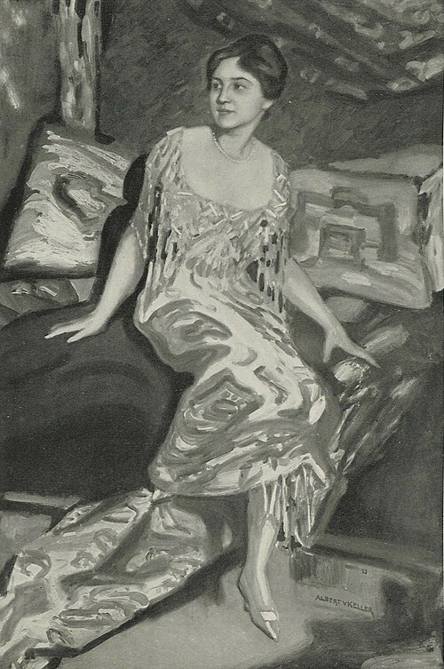 Bildnis der Hermine Bosetti, 1913, , Albert von Keller