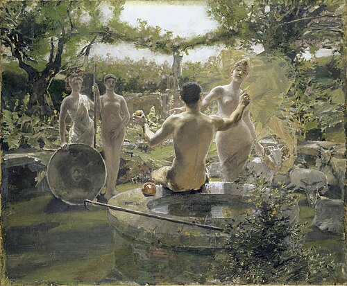 Le Jugement de Pâris, 1891, Albert von Keller
