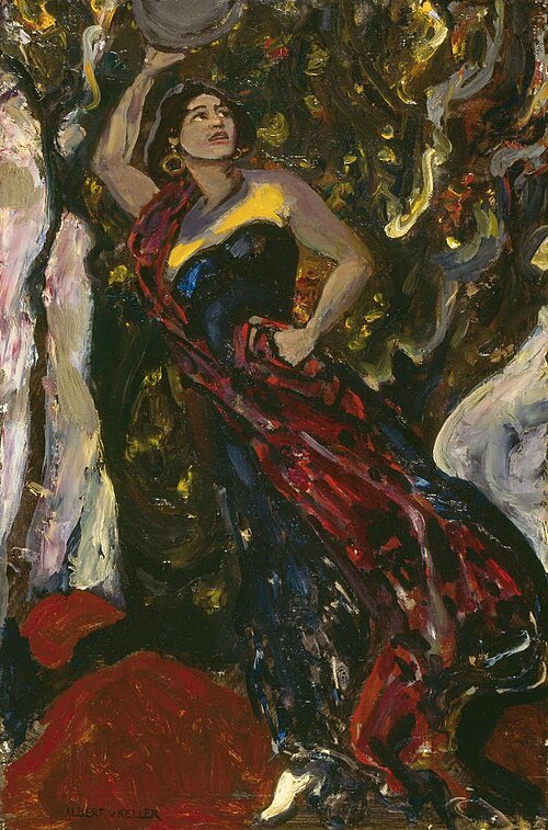 Rosario Guerrero, 1908, Albert von Keller