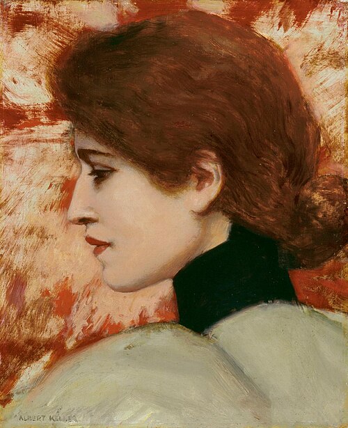 Lily disgeistes, 1895, Albert von Keller