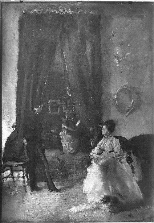 Musikalische Unterhaltung, 1871, Albert von Keller
