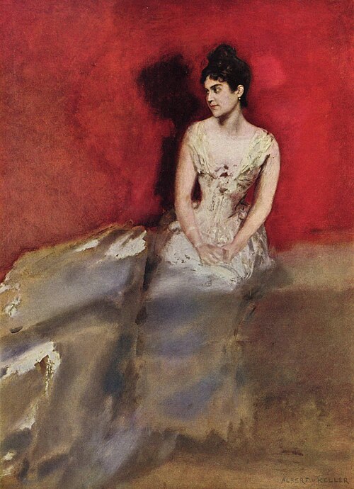 Irene von Keller, 1890, Albert von Keller