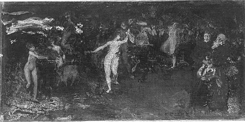 Bacchanal, 1868, Albert von Keller