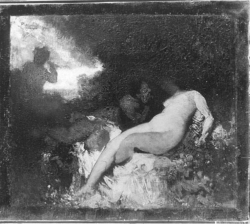 Faun und Nymphe, 1869, Albert von Keller
