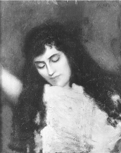 Somnambule, 1886, Albert von Keller