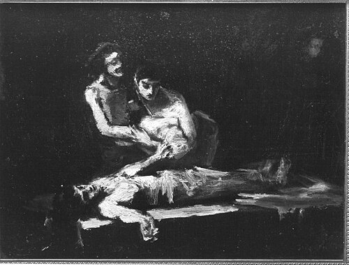 Mystische Krankenheilung, 1885, Albert von Keller