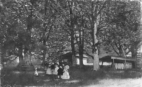 Promenade im Wald, 1873, Albert von Keller