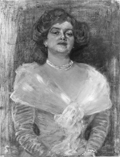 Gräfin Lily Alberti, 1913, Albert von Keller