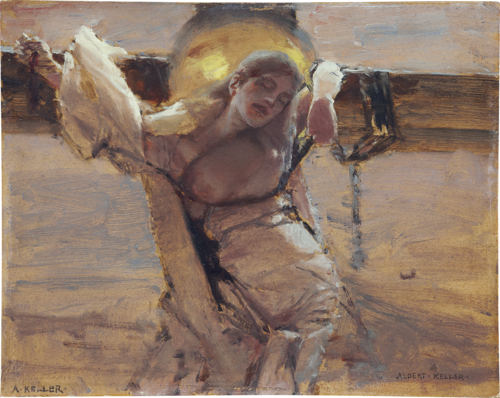 The Martyr, 1892, Albert von Keller