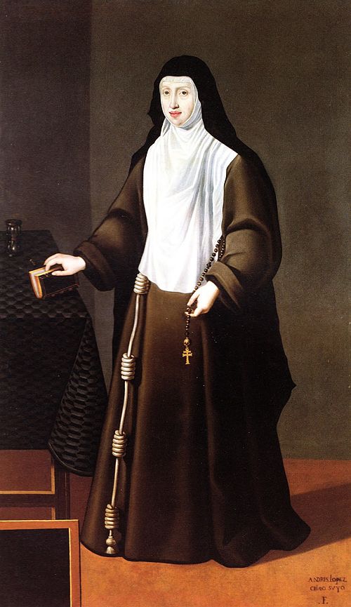 Erzherzogin Margaretha von Österreich (1567–1633), 1610, Andrés López Polanco