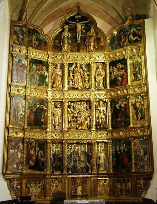 Retablo del monasterio de Cañas, , Andrés de Melgar