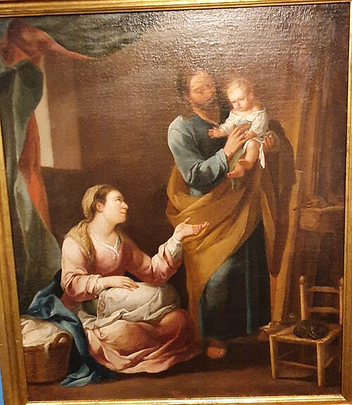 Sagrada Familia, 1740, Andrés de Rubira