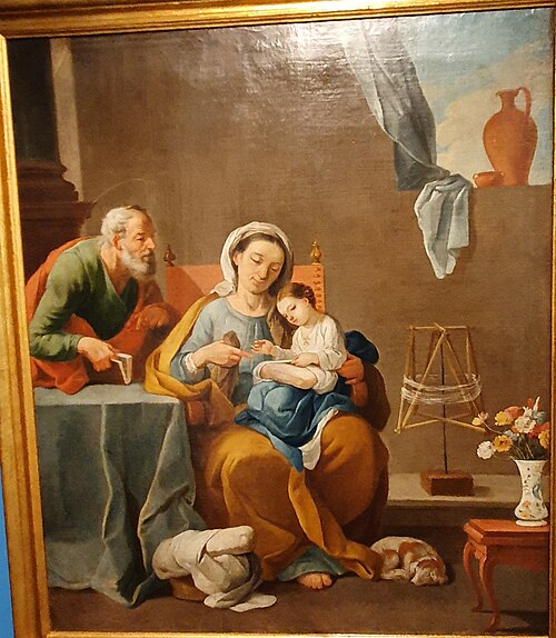 São Joaquim, Santa Ana e a Virgem, 1740, Andrés de Rubira
