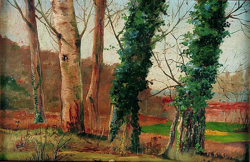 Paisatge, 1887, Marian Burguès i Serra