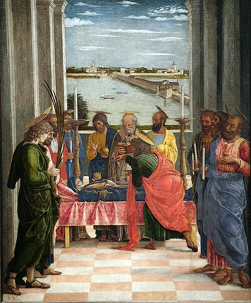 The Death of the Virgin, 1460, Andrea Mantegna