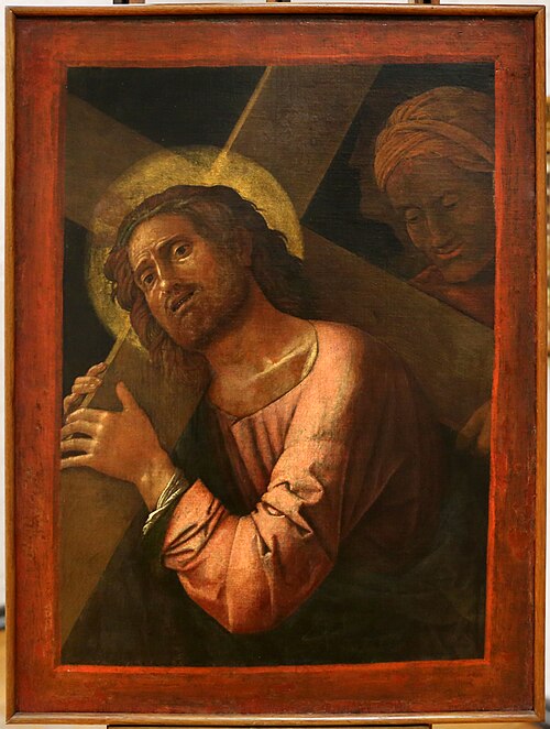 Kreuztragender Christus, , Andrea Mantegna