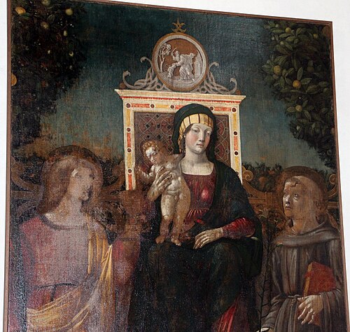 pala del preziosissimo sangue, 1505, Andrea Mantegna