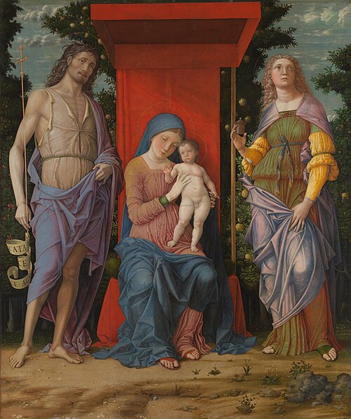 La Vierge à l'Enfant, 1497, Andrea Mantegna