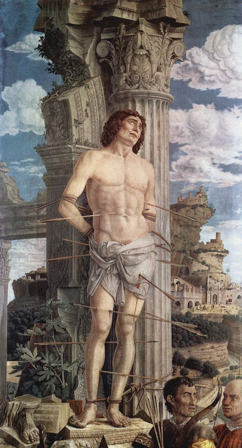 Saint Sébastien, 1480, Andrea Mantegna