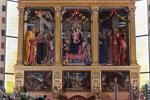 retable de San Zeno, 1460, Andrea Mantegna