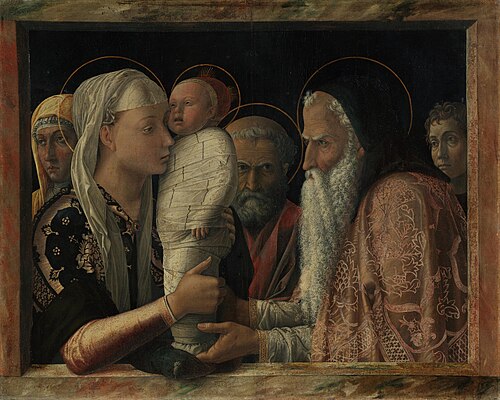 La Présentation au Temple, 1400, Andrea Mantegna