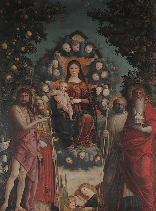 Retable Trivulzio, 1497, Andrea Mantegna