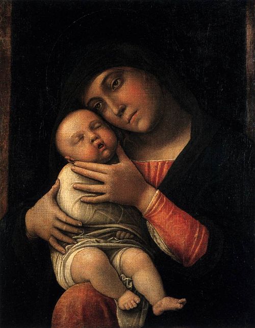 Madonna Poldi Pezzoli, 1490, Andrea Mantegna