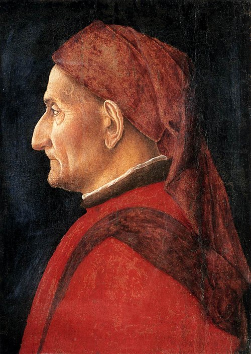 Profil d'homme, 1460, Andrea Mantegna
