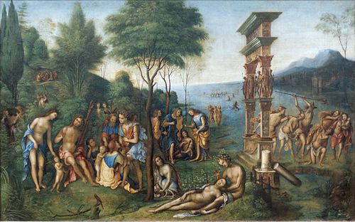 The Reign of Comus, 1506, Andrea Mantegna